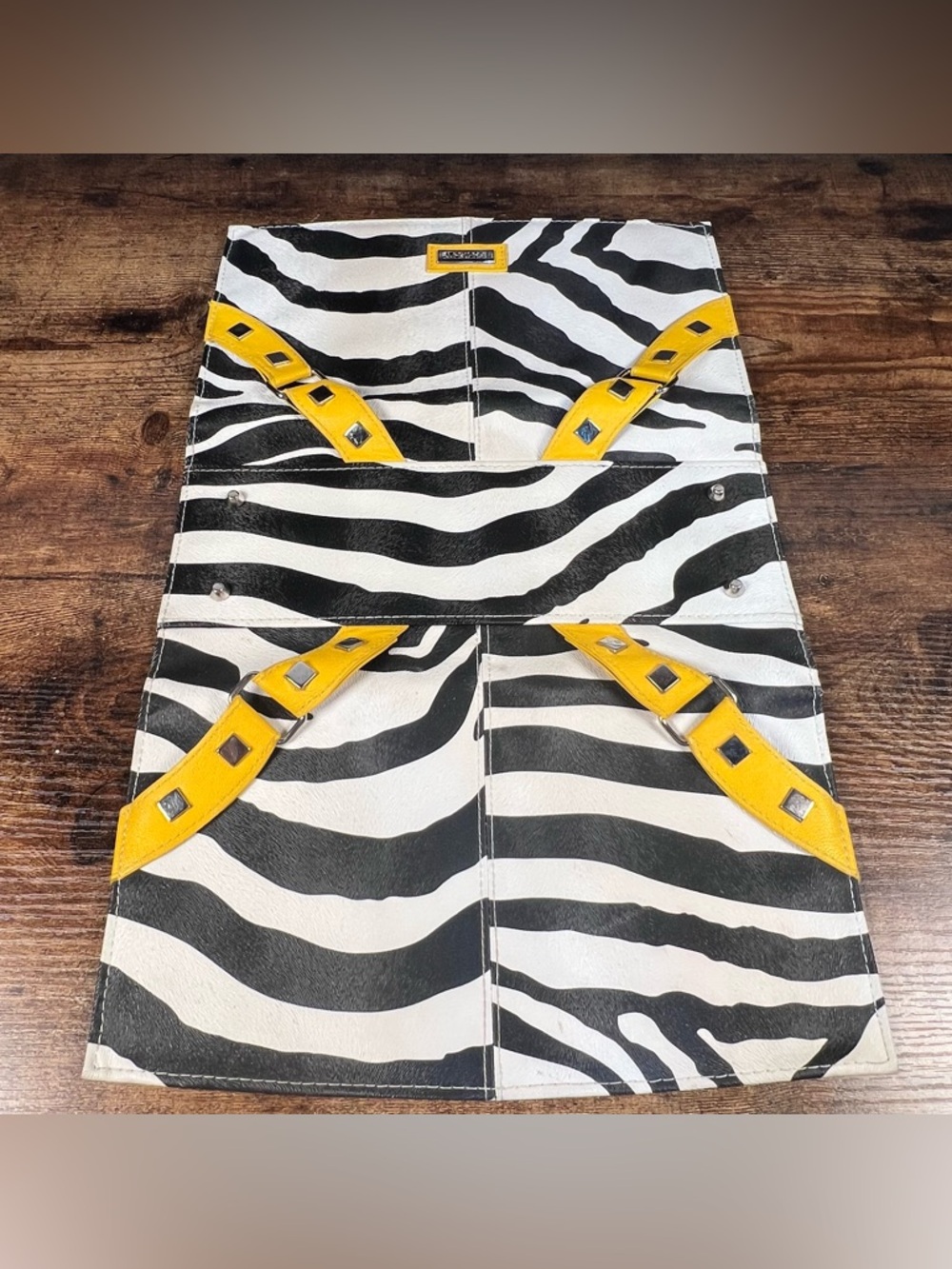 Miche Classic Shell Zoe Yellow Zebra Interchangeable‎ SHELL ONLY NO BASE BAG